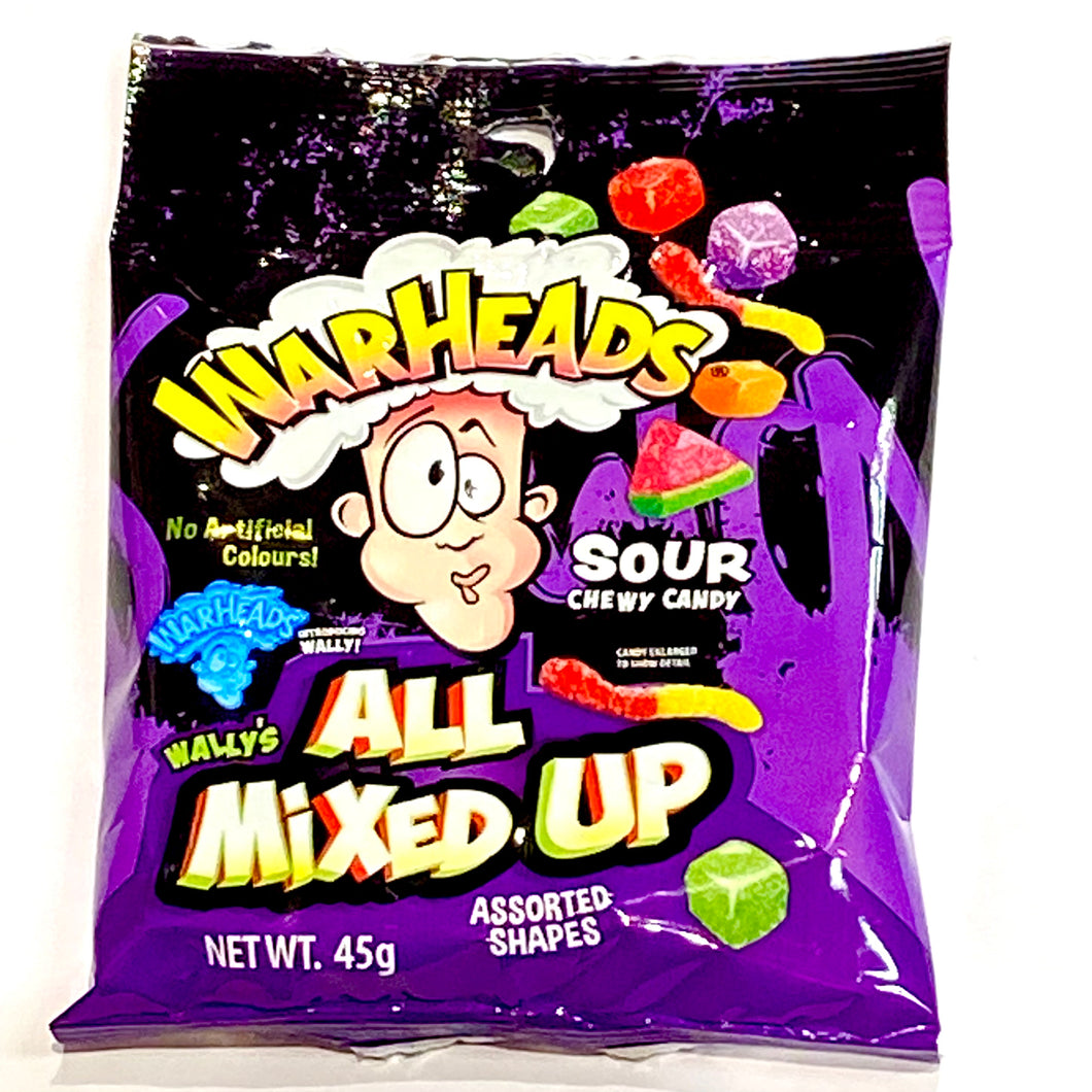 Warheads All Mixed Up - Sour Chewy Candy 45g