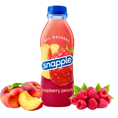 Snapple Raspberry Peach Juice Drink USA