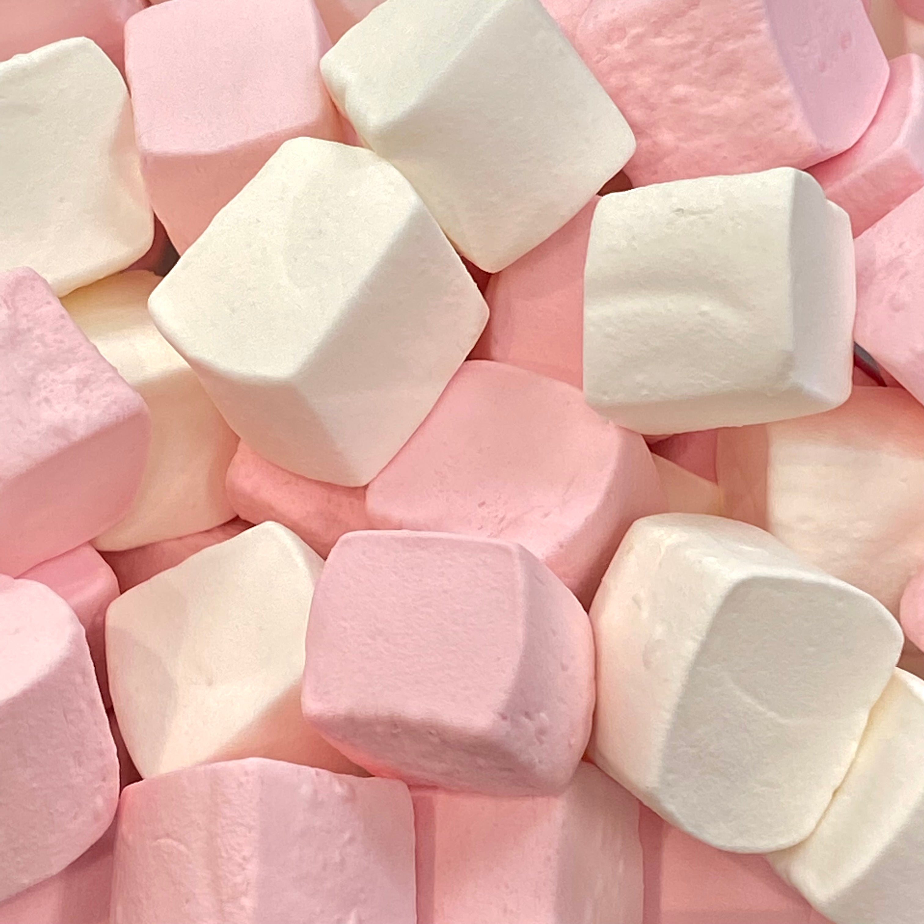 Pink & White Giant Marshmallows 200g