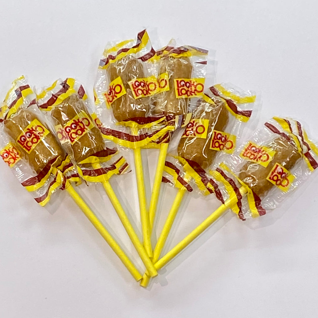 Dutch Licorice Salmiak Lollipops (6 Pack)