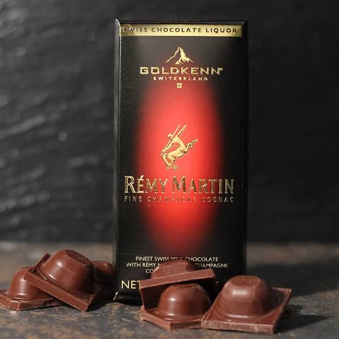 Goldkenn Remy Martin Milk Chocolate Block 100g